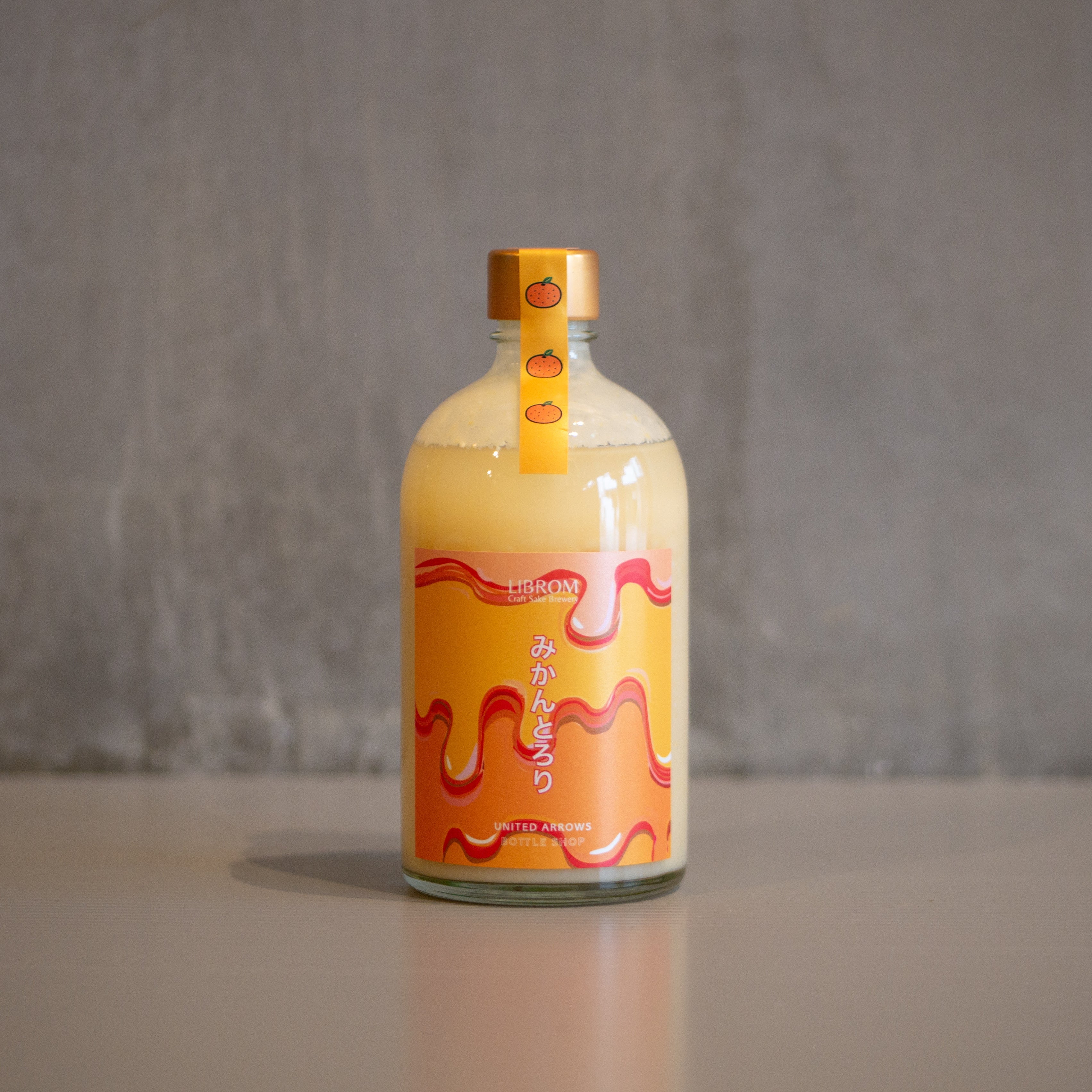 みかんとろり – LIBROM Craft Sake Brewery